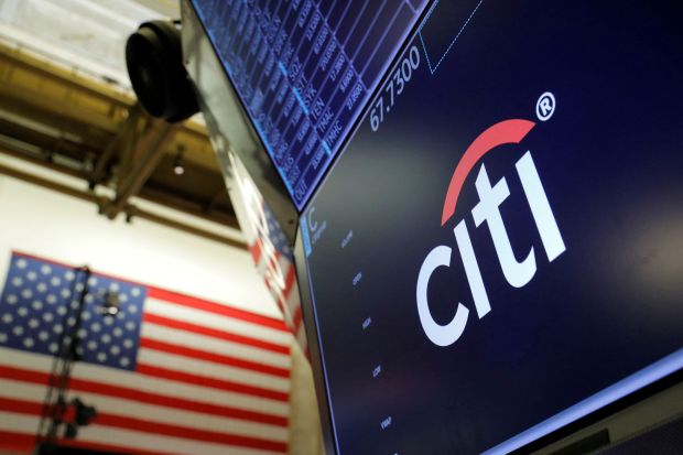 Citigroup profit drops on bigger stockpiles for potential loan losses