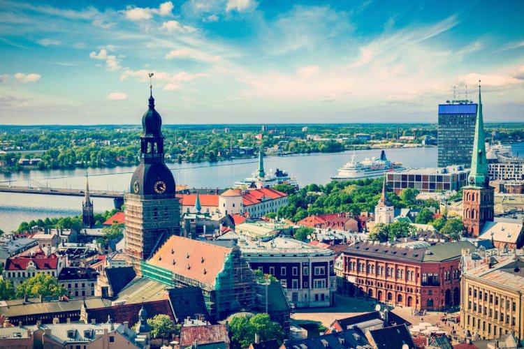 Latvia sees rare late-spring snowfalls