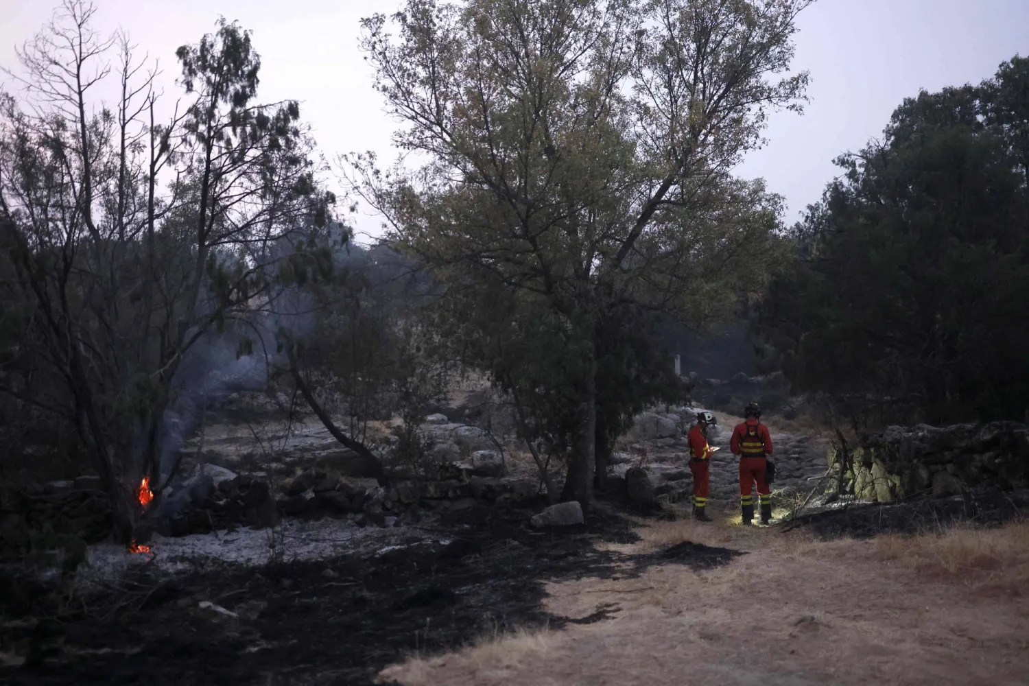 Spain Official Warns Winds Could Worsen Fire