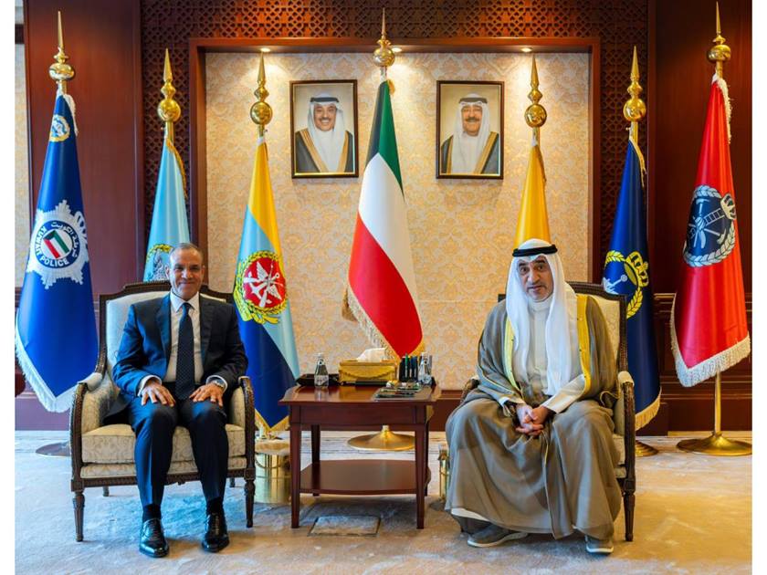 Foreign Ministers of Kuwait, Egypt Discuss Efforts to Achieve Regional Security, Stability