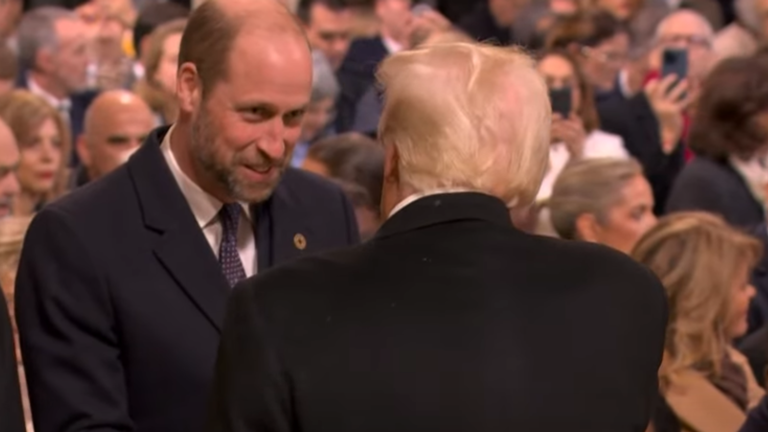 Prince William and Donald Trump meet at Notre-Dame Cathedral ceremony