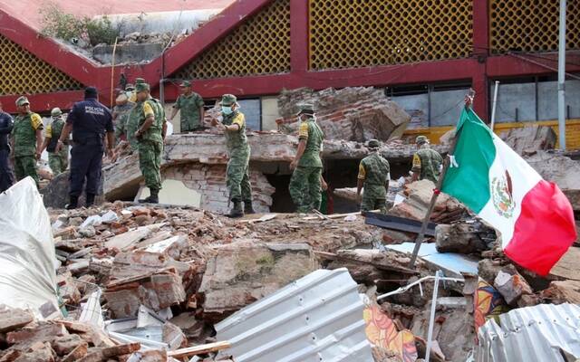 Death toll rises to 2 from 6.5-magnitude quake in southern Mexico