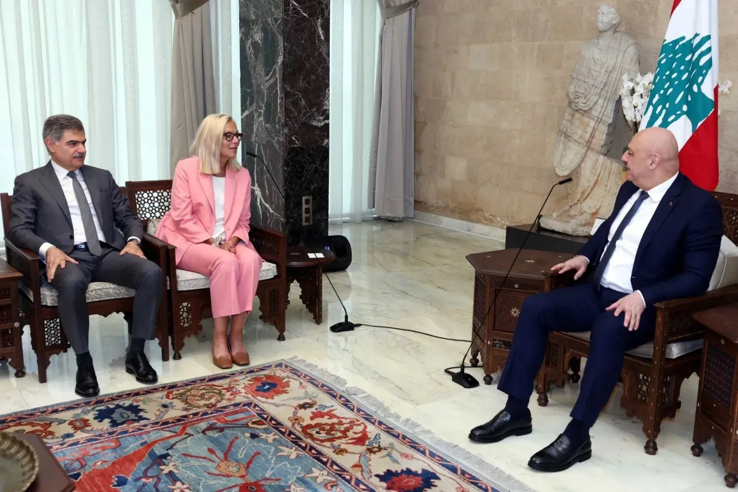 Lebanese President Pins Hopes on Rome Talks to Secure Israeli Withdrawal