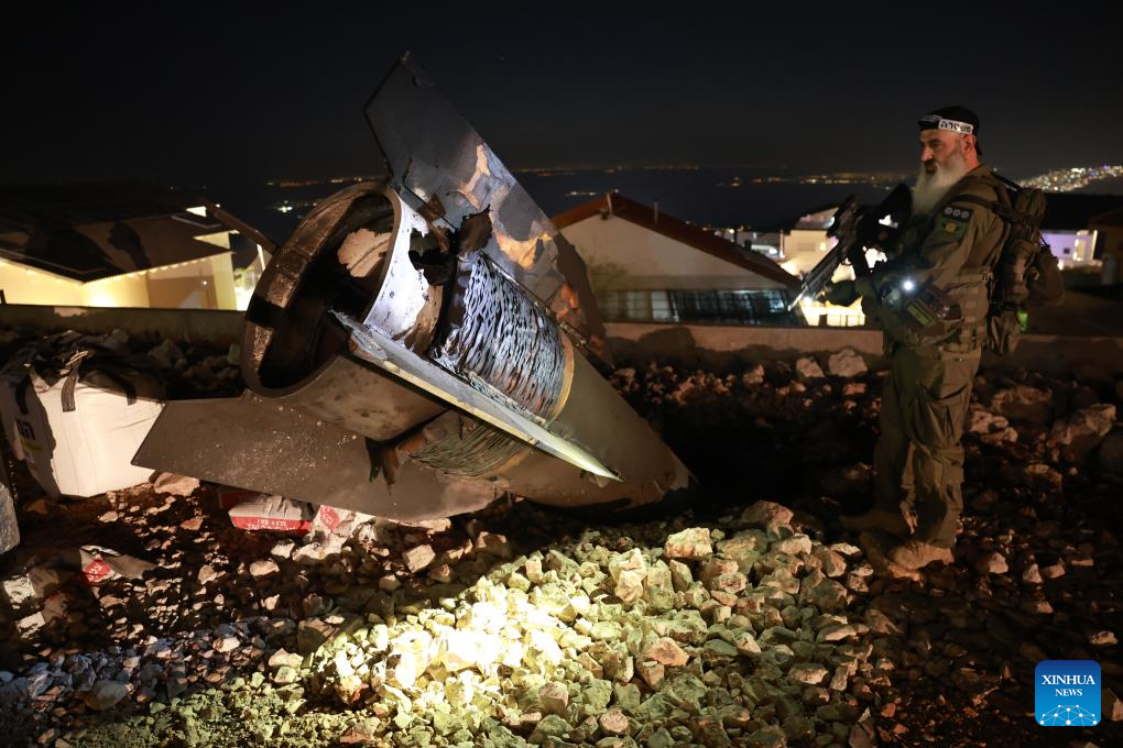 Iran fires fresh salvo at N. Israel