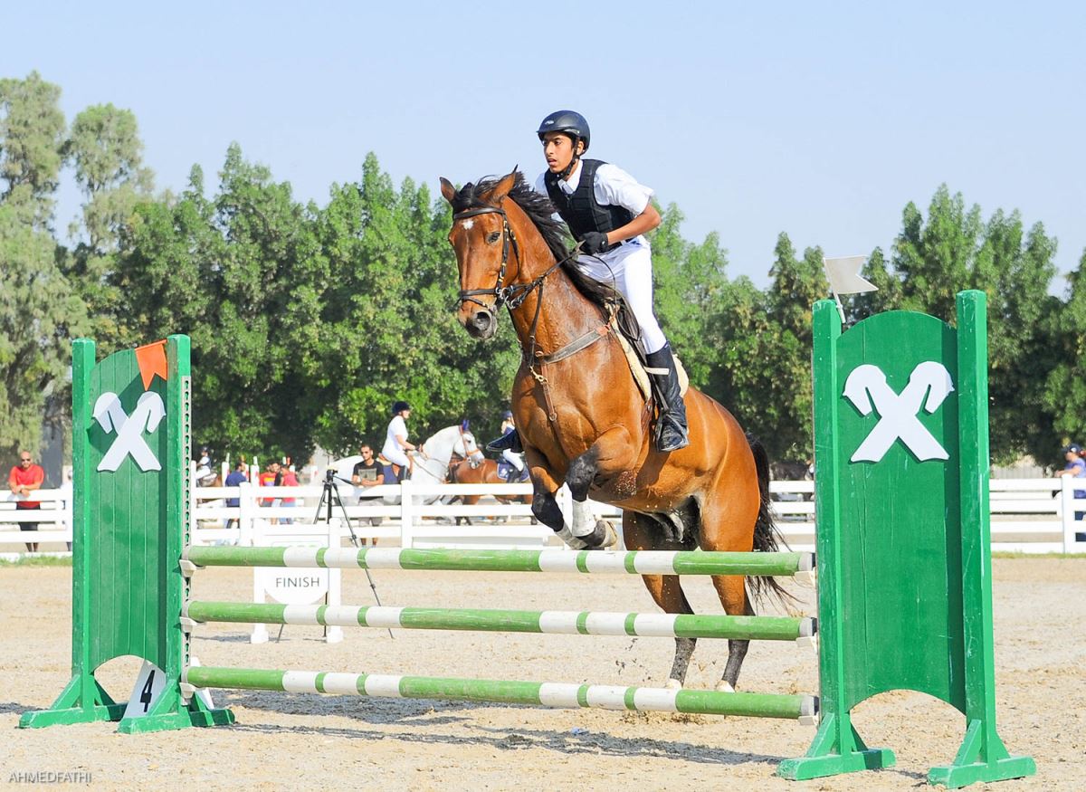 Al Rumaihi wins Grand Prix title in BREEF showjumping championship