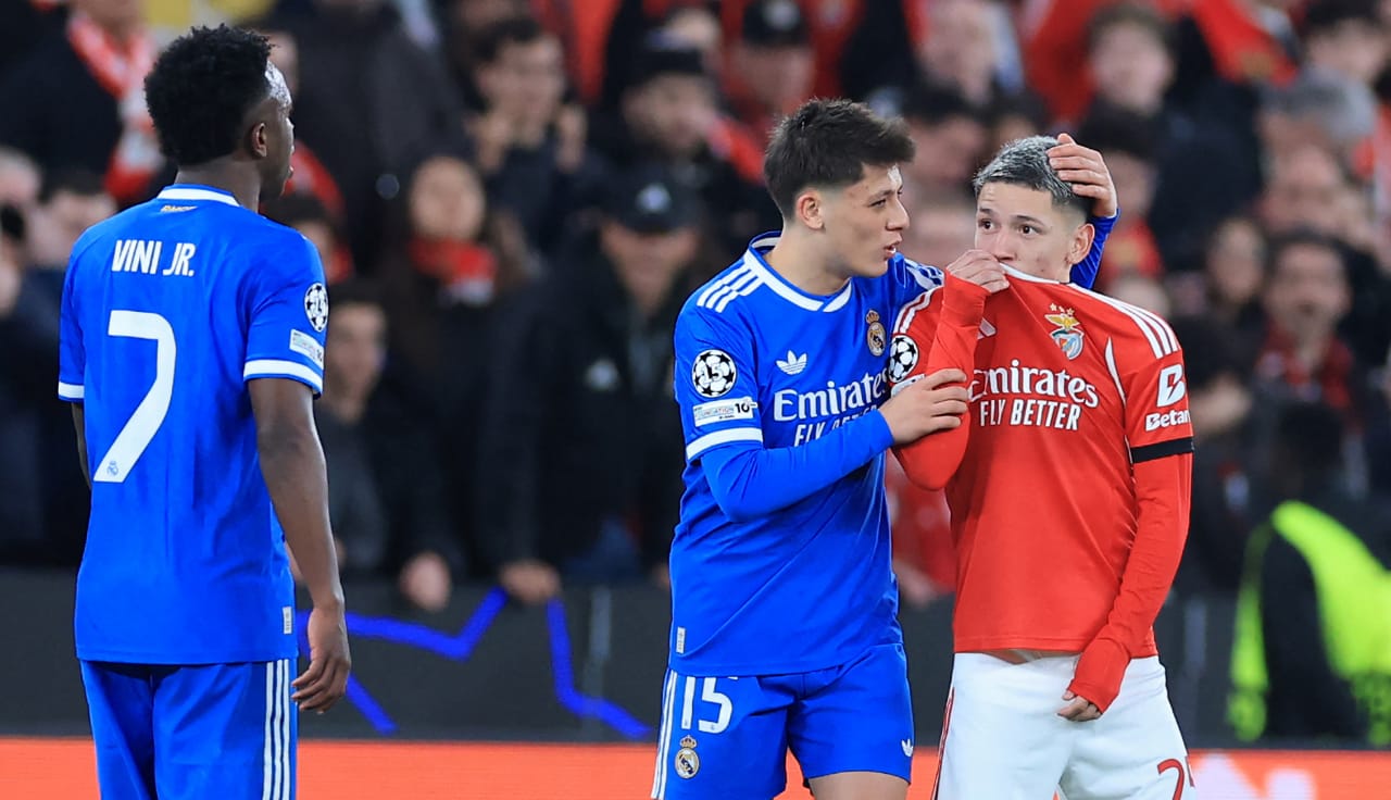 UEFA hands provisional ban to Benfica's Prestianni for alleged Vinicius insult