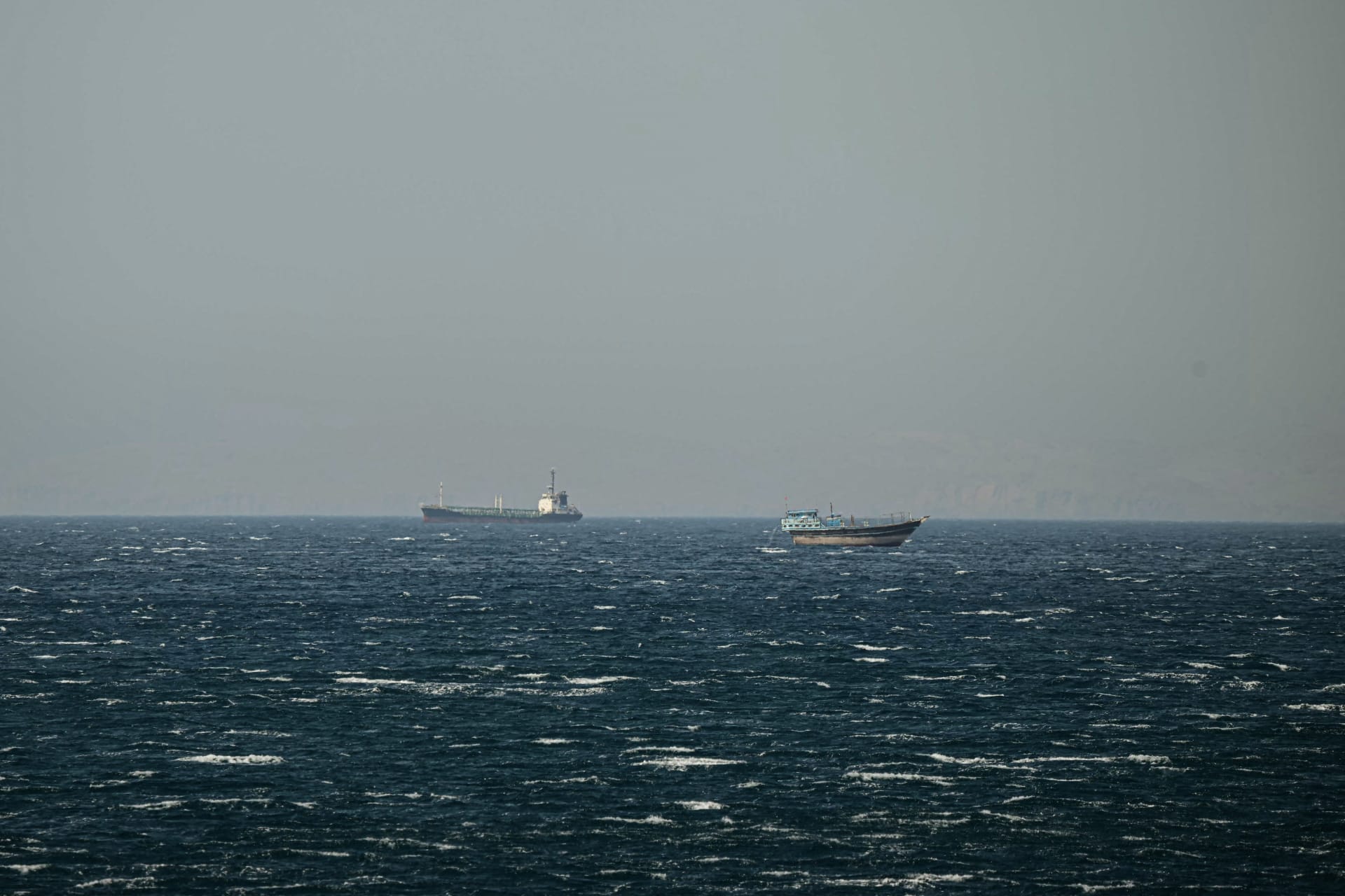 U.S. military intercepts Iranian-flagged ship in Hormuz Strait: command